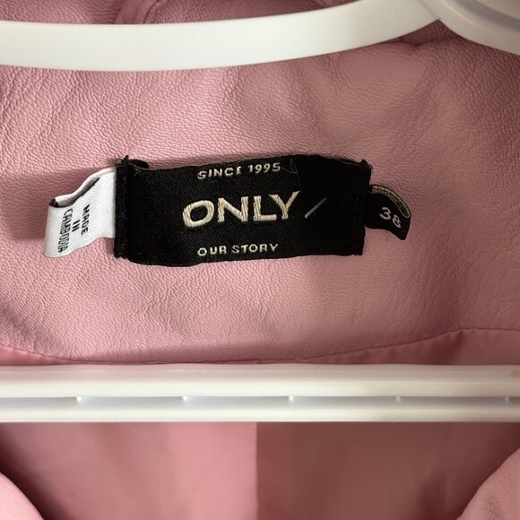 Pink leather jacket - Picture 4 of 5